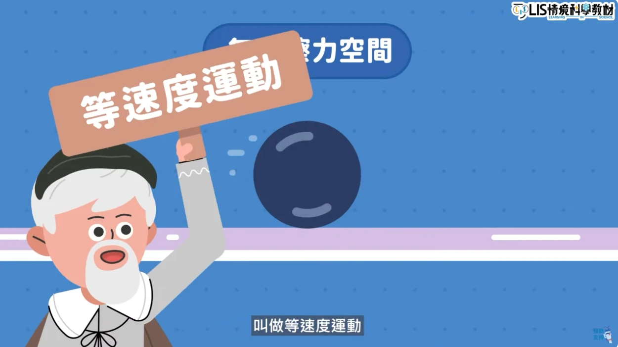 等速度運動原理影片－伽利略怎麼從滾動的球提出等速度運動？│科學史第二季- LIS情境科學教材